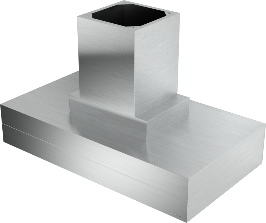 CIEH9 perspective view — stainless steel