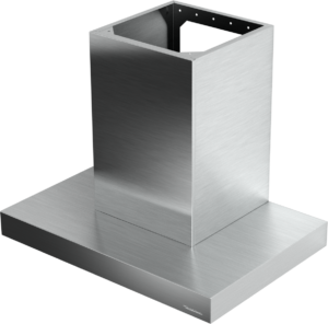 Contemporary Wall Mount Hood with Slim Rectangle, Magic Lung® Blower
