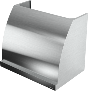 Professional Convex Wall Mount Hood with Tall Profile, Magic Lung® Blower