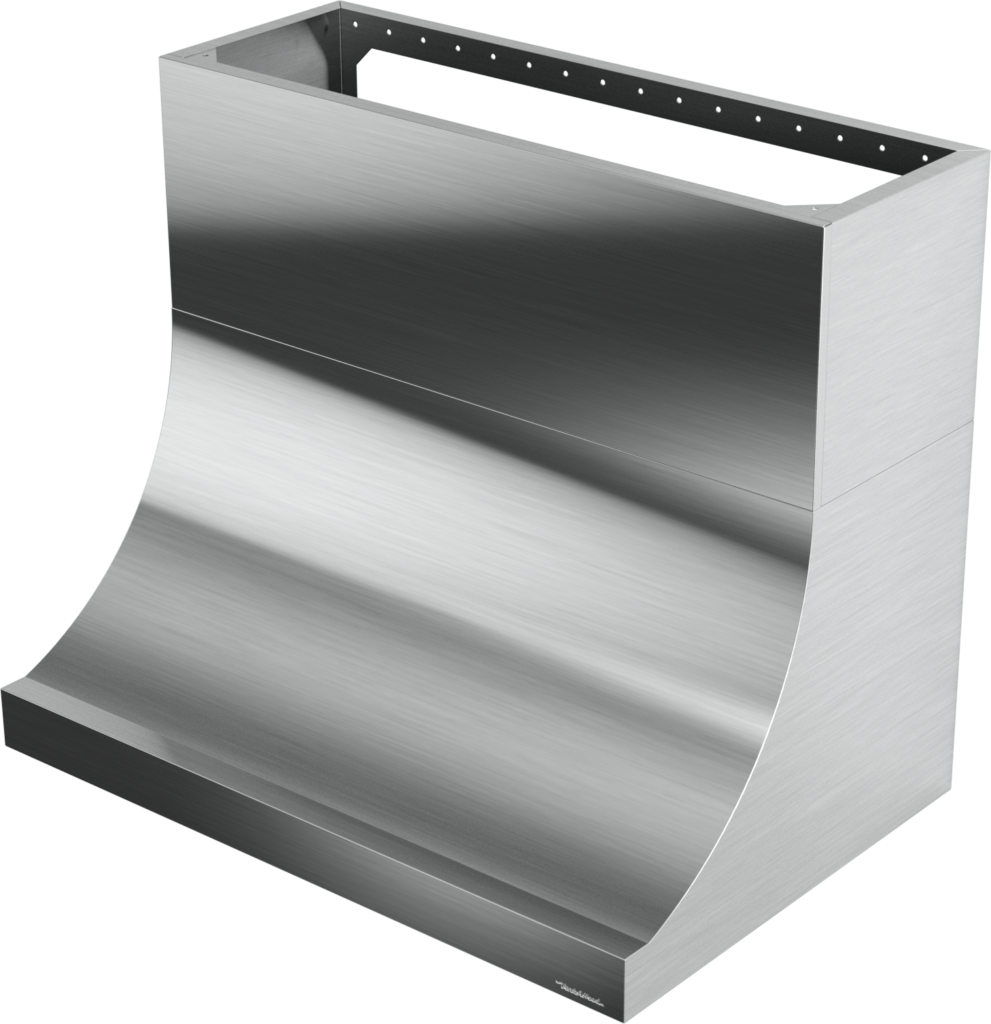 DAH18 perspective view — stainless steel