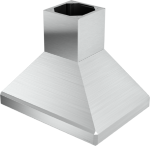 ISDH18 perspective view — stainless steel