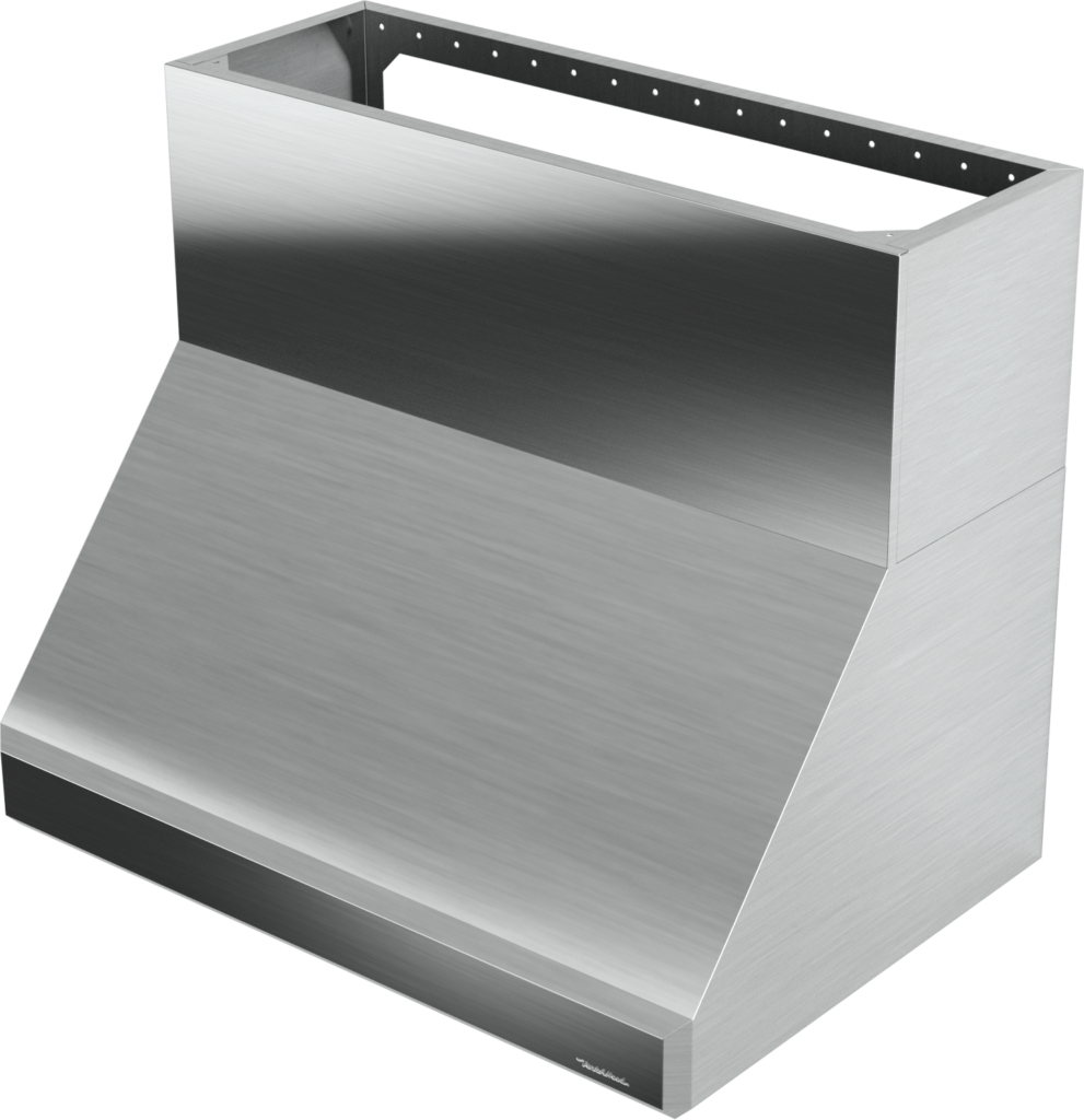 Professional Hood with Emerald-Cut Edges