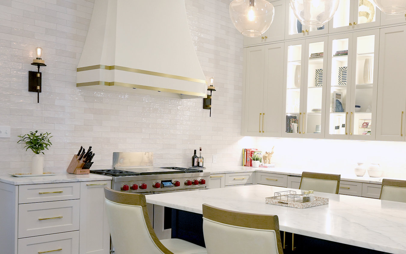 modern kitchen with Vent-A-Hood range